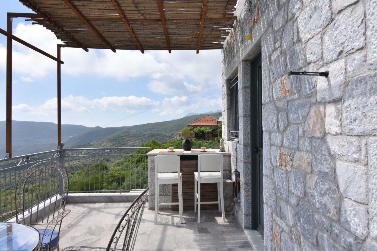 The Balcony Of Mani Villa Tseria Luaran gambar